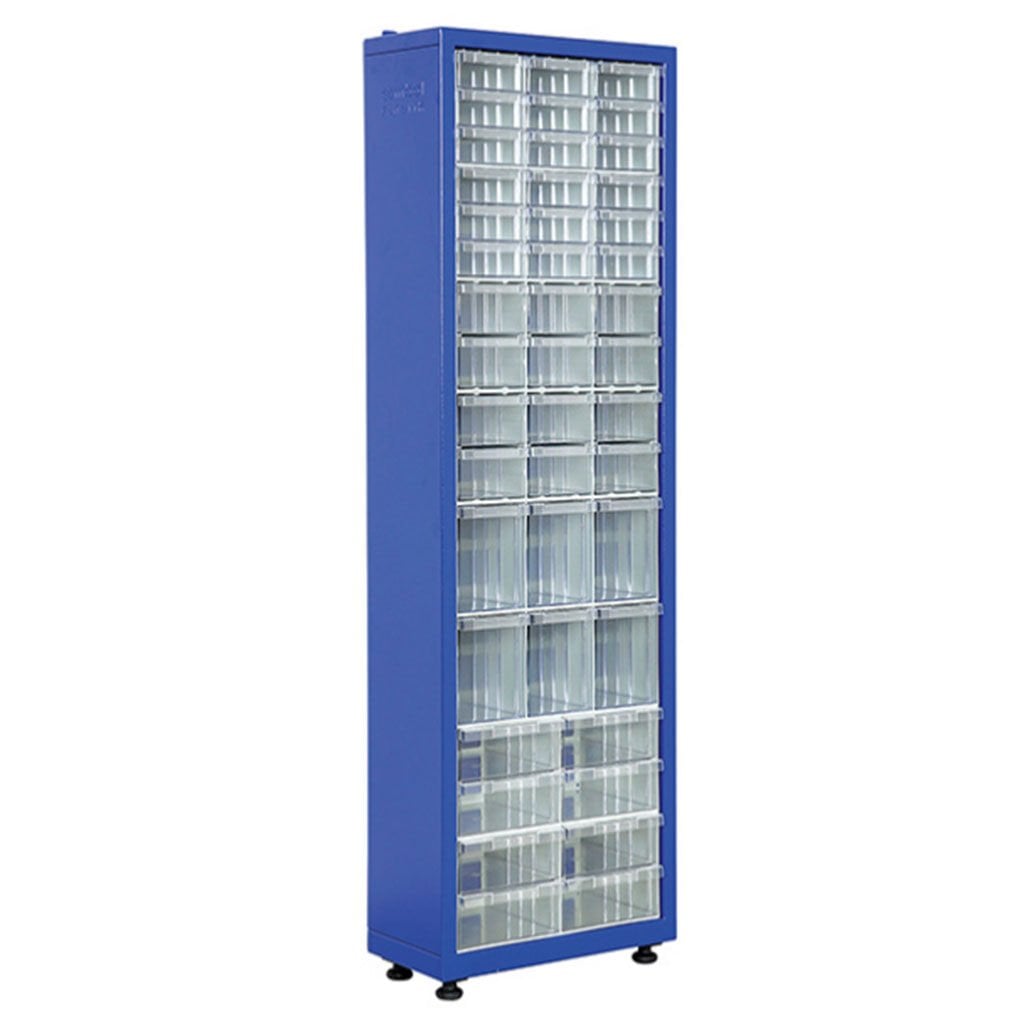 DP.205.100.13 Plastik Çekmeceli Sabit Metal Dolap