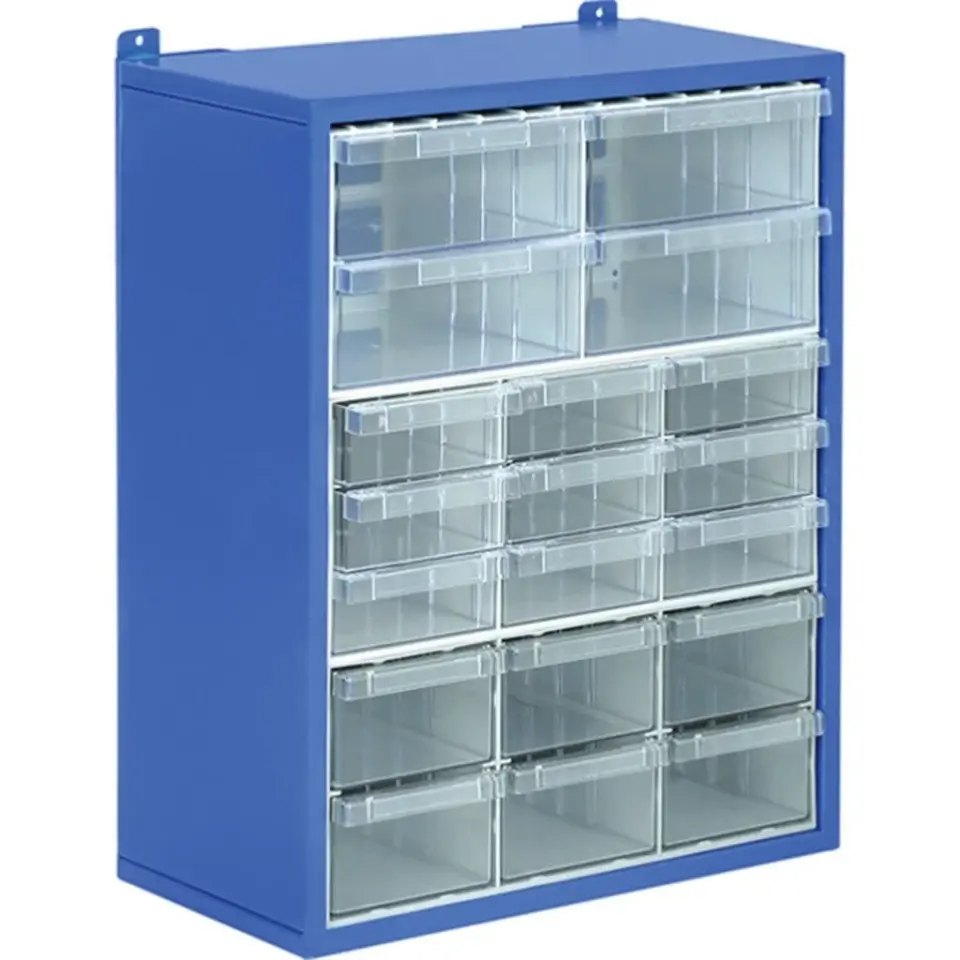 Plastik Çekmeceli Sabit Metal Dolap CSMD-16