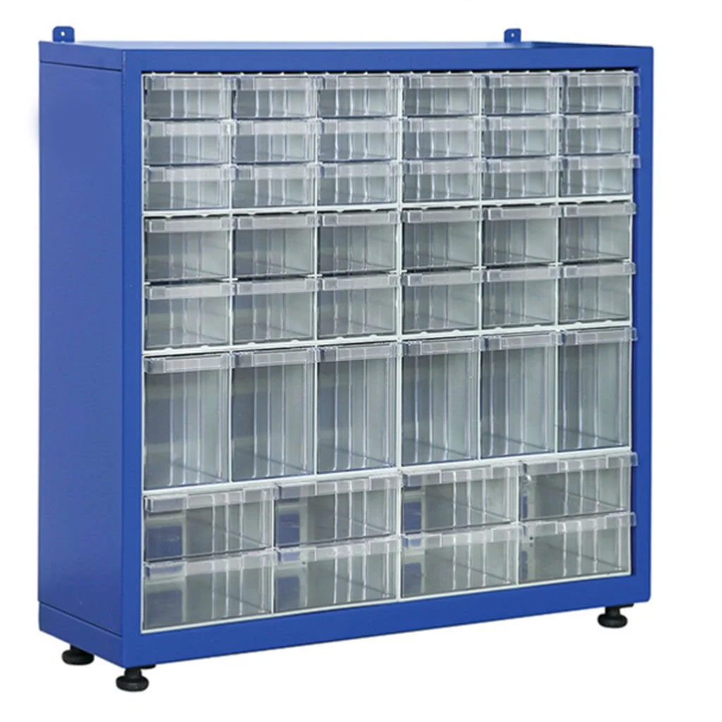 Plastik Çekmeceli Sabit Metal Dolap CSMD-19