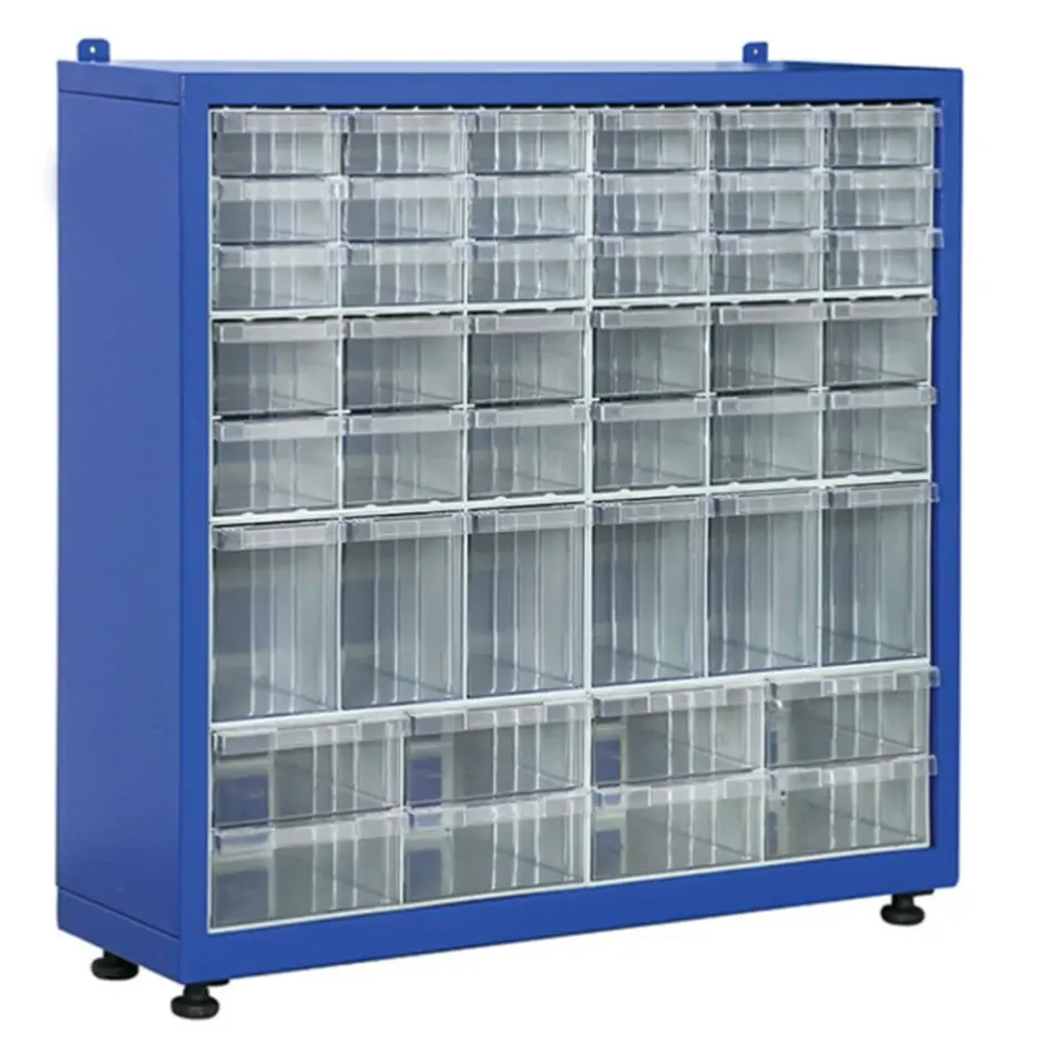 Plastik Çekmeceli Sabit Metal Dolap CSMD-19