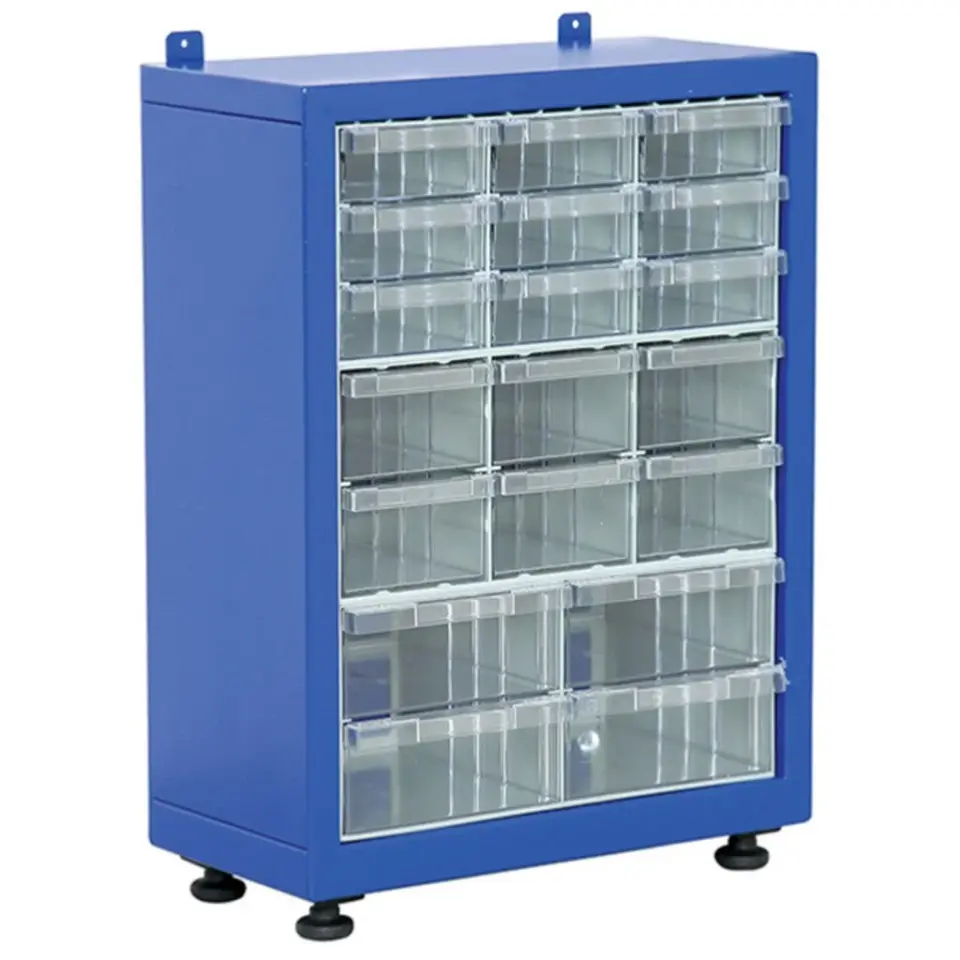 Plastik Çekmeceli Sabit Metal Dolap CSMD-20