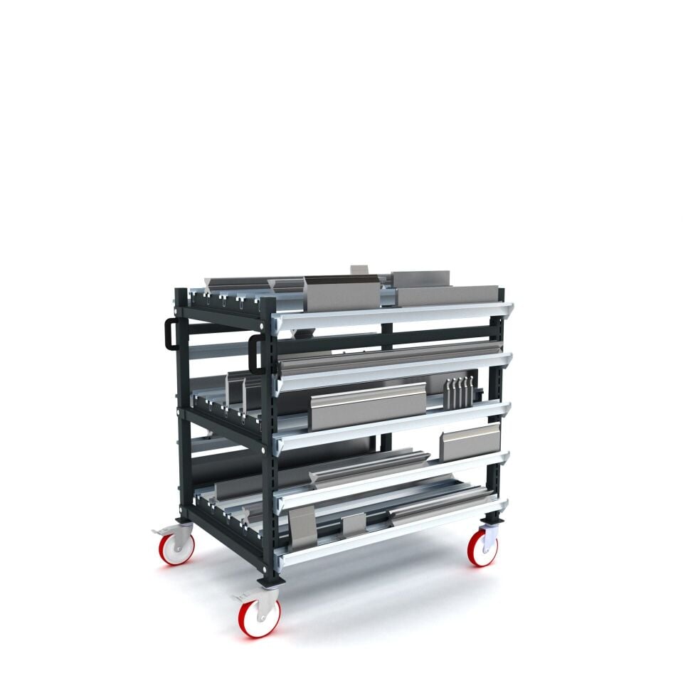 DP.100.100.03 Abkant Kalıp Taşıma Arabası