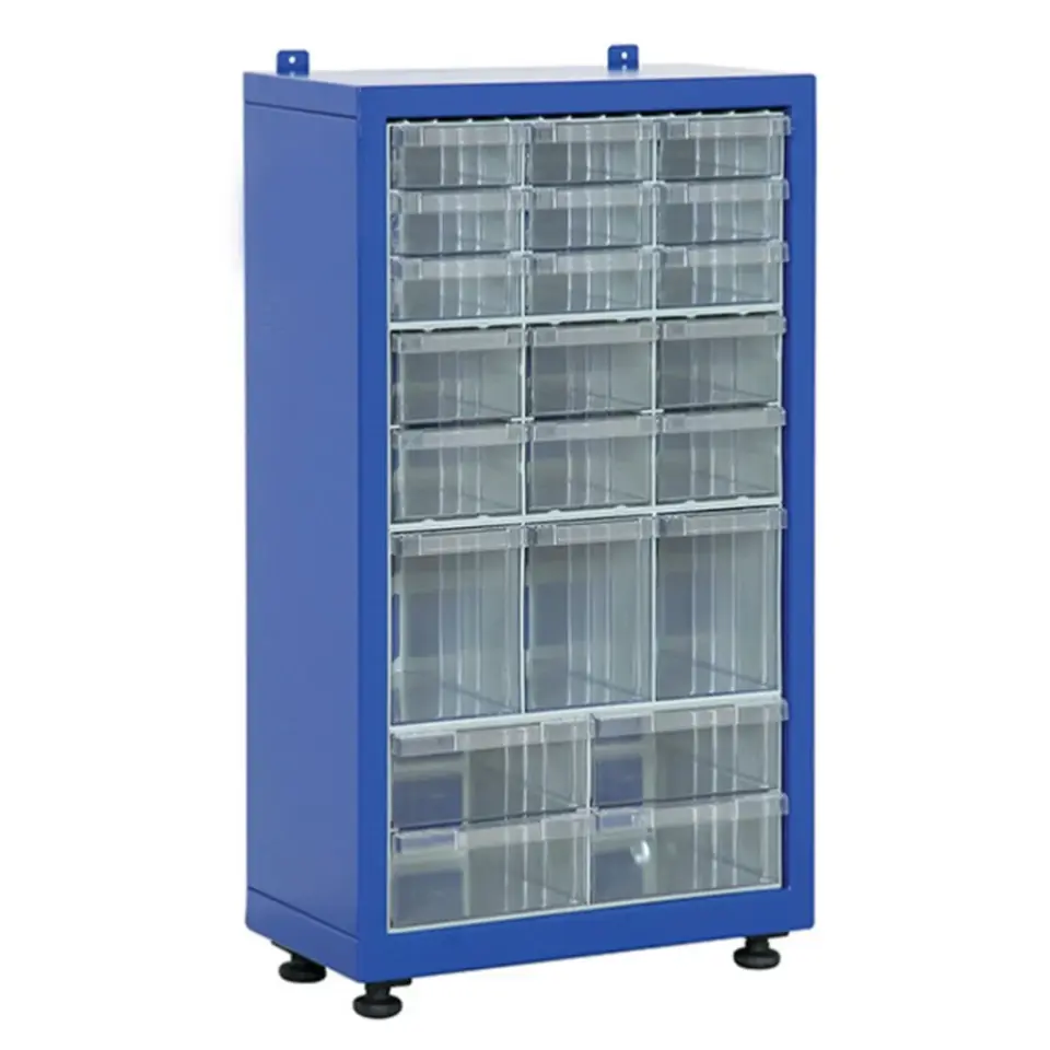 Plastik Çekmeceli Sabit Metal Dolap CSMD-21