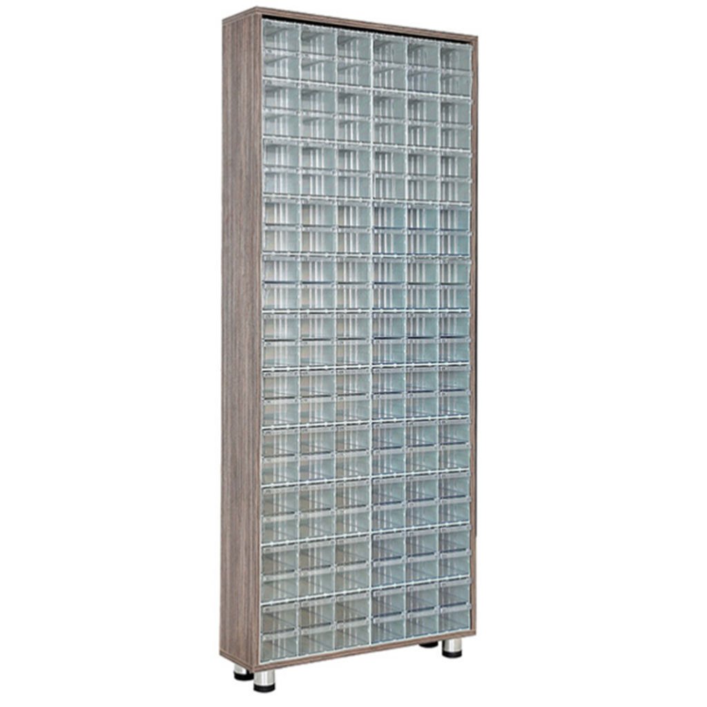 DP.205.100.01 Plastik Çekmeceli Sabit Ahşap Dolap