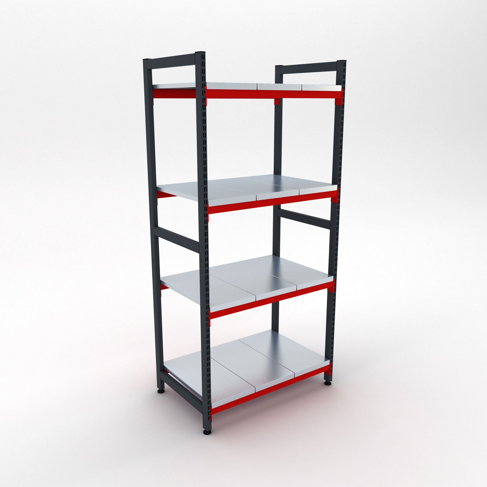 DP.30.100.01 Çelik Malzeme Rafı