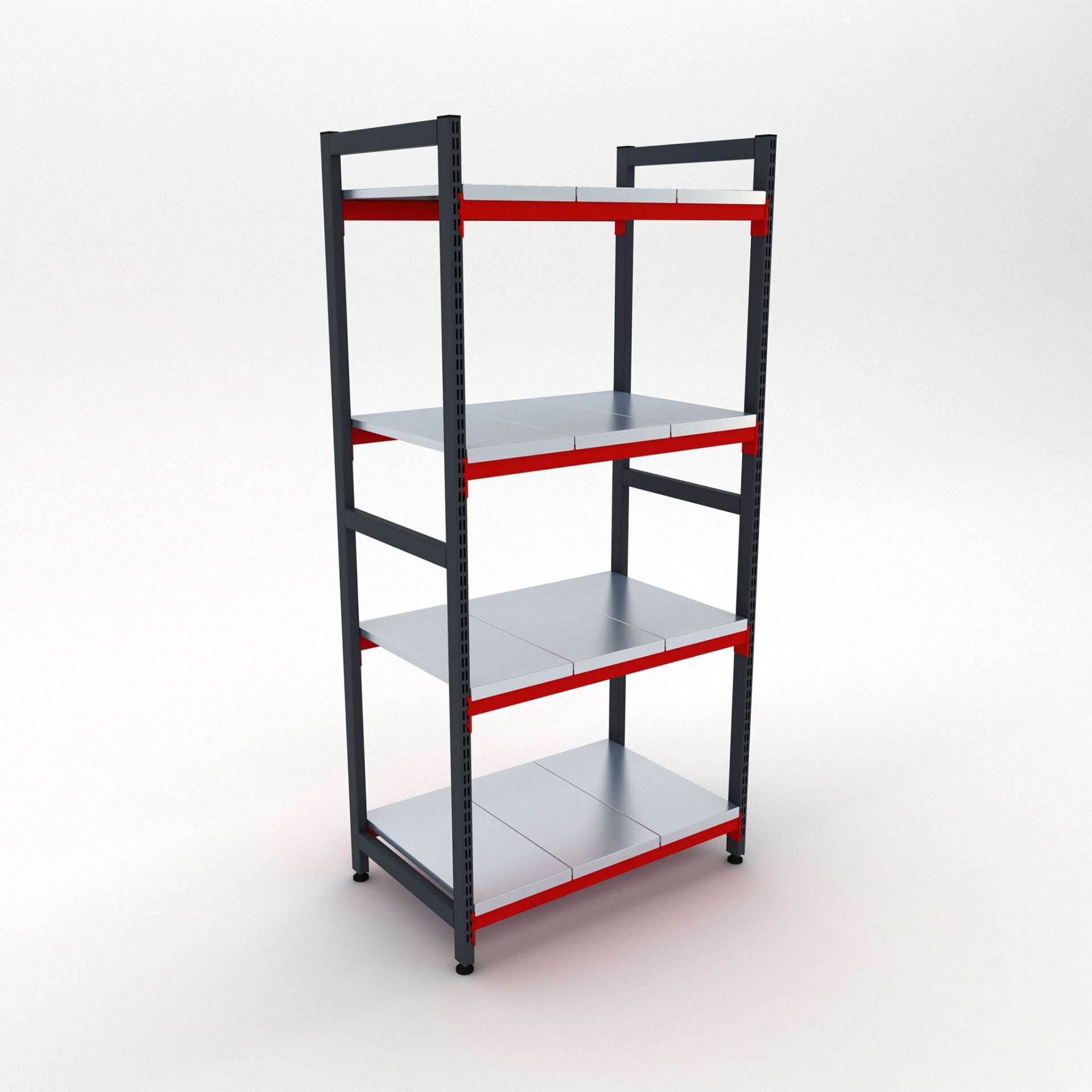 DP.30.100.01 Çelik Malzeme Rafı