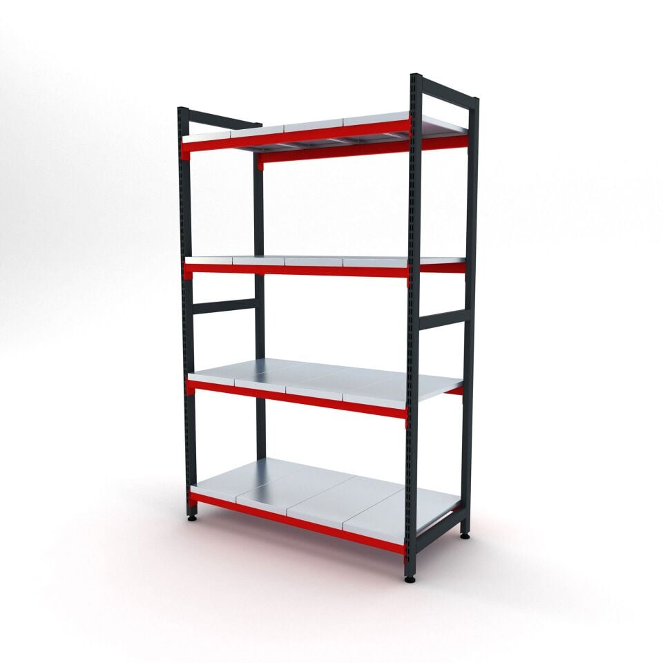 DP.30.100.02 Çelik Malzeme Rafı