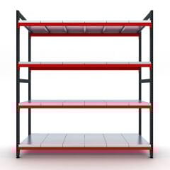 DP.30.100.04 Çelik Malzeme Rafı