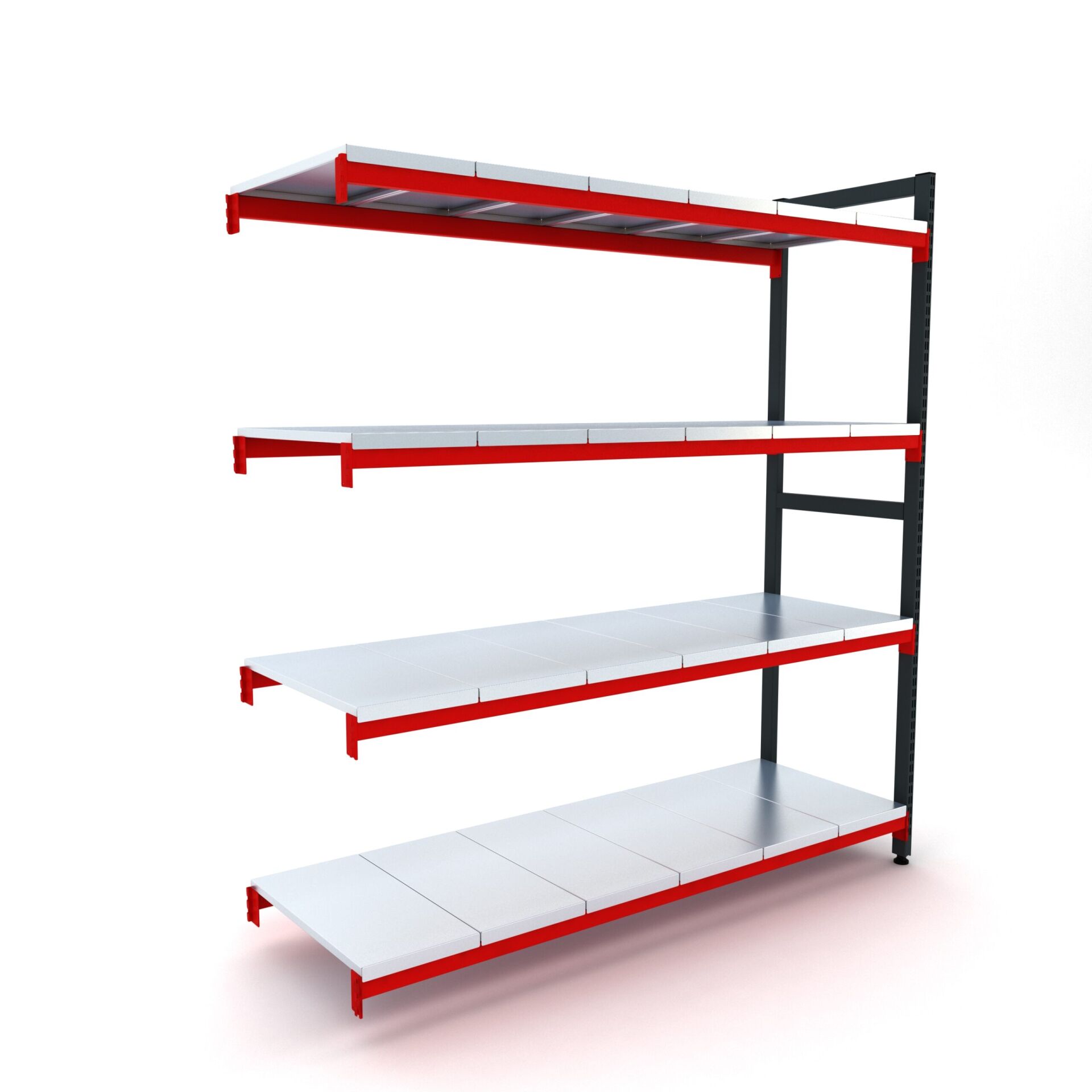 DP.30.100.04 Çelik Malzeme Rafı Genişleme Modülü