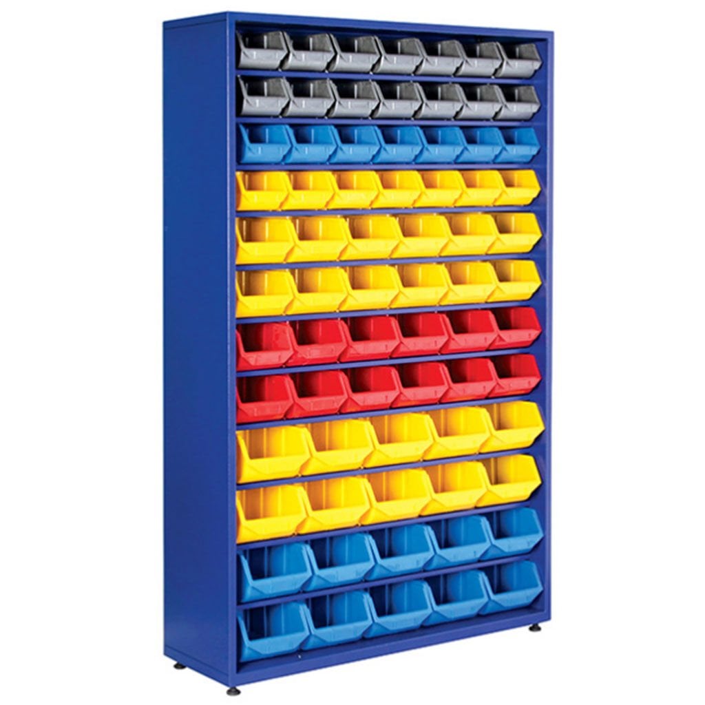 DP.200.100.15 Raflı Metal Avadanlık Standı (Set)