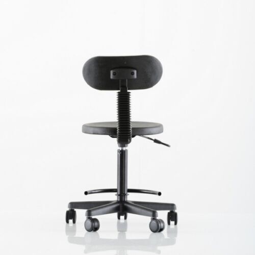 D.115.100.05 Endüstriyel Çalışma Taburesi (Yarım Çember + Sırtlık)