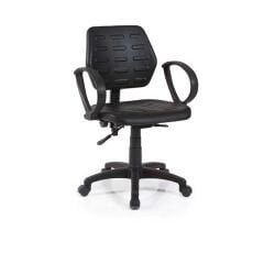 DP.115.100.08 Endüstriyel Ergonomik Çalışma Taburesi (Kol Dayama + Sırtlık)