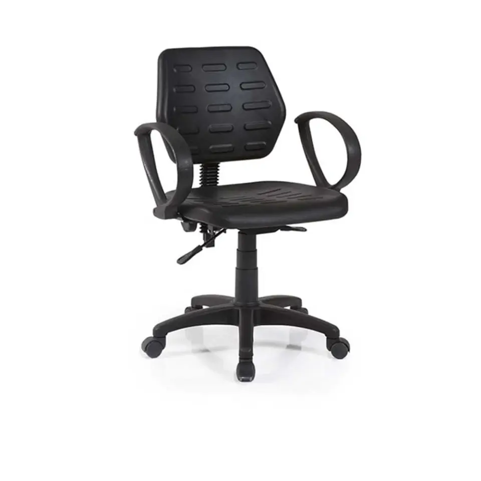Endüstriyel Ergonomik Çalışma Taburesi (Kol Dayama + Sırtlık) ES-08