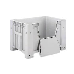 DP.210.100.05 Kapalı Tip Plastik Konteyner Kasa (Önden Açılır Kapaklı)