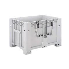 DP.210.100.05 Kapalı Tip Plastik Konteyner Kasa (Önden Açılır Kapaklı)