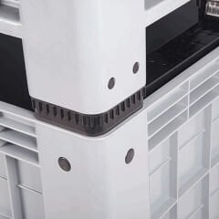 DP.210.100.12 Kapalı Tip Plastik Konteyner Kasa